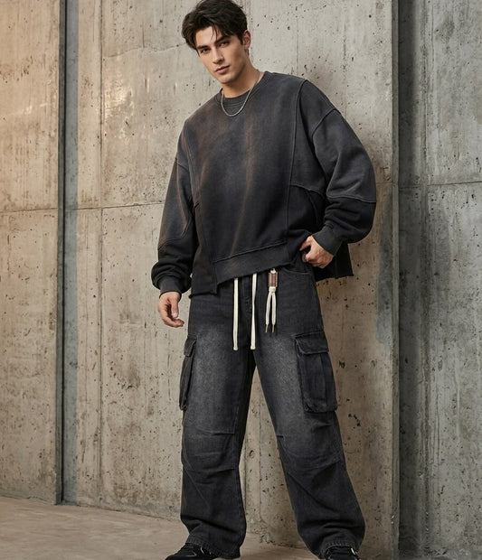 Trousers wide leg