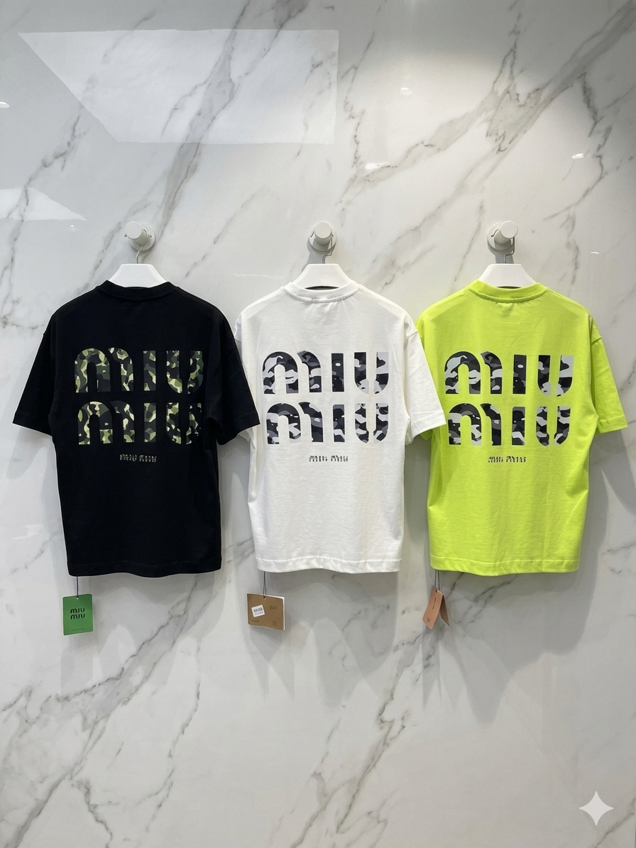Tshirt Miumiu Army