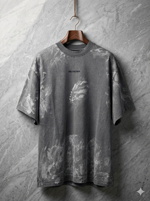 T Balenciaga Grey